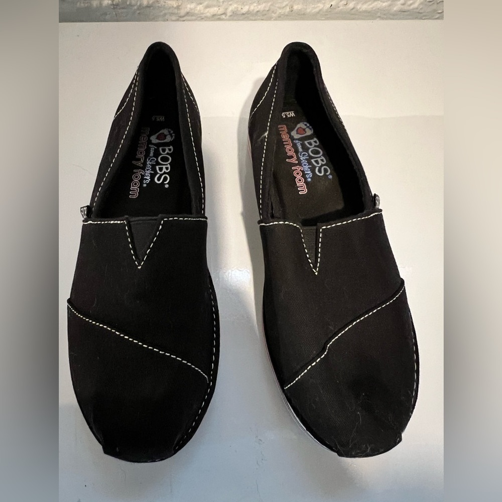 Bobs from Skechers  memory foam, size 5 1/2